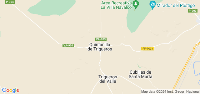Mapa de Quintanilla de Trigueros