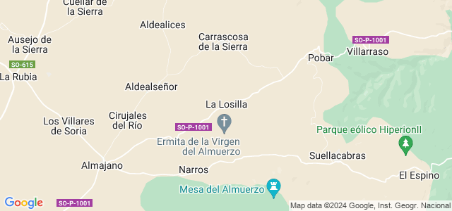Mapa de Losilla