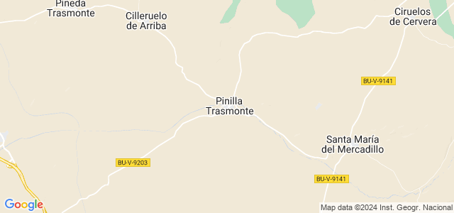 Mapa de Pinilla Trasmonte
