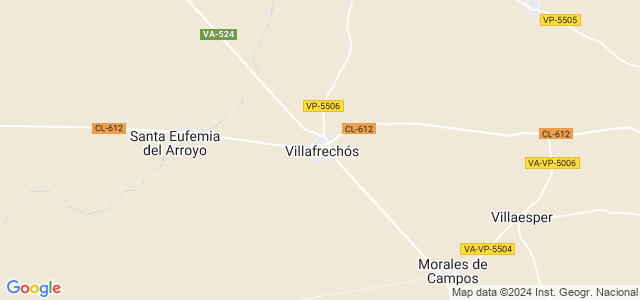 Mapa de Villafrechós