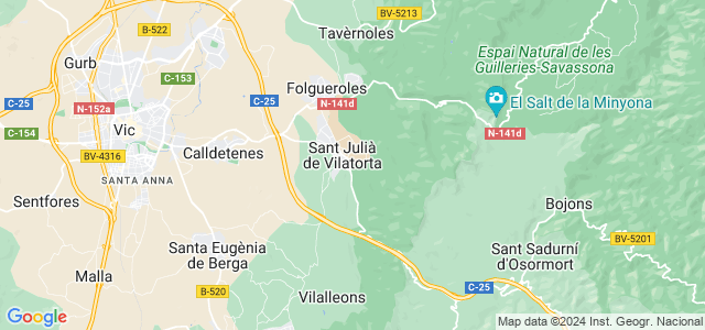 Mapa de Sant Julià de Vilatorta