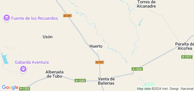 Mapa de Huerto