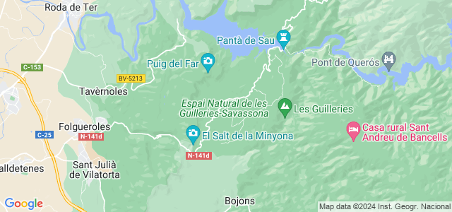 Mapa de Vilanova de Sau