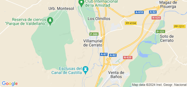 Mapa de Villamuriel de Cerrato
