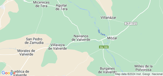 Mapa de Navianos de Valverde