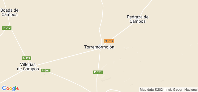 Mapa de Torremormojón
