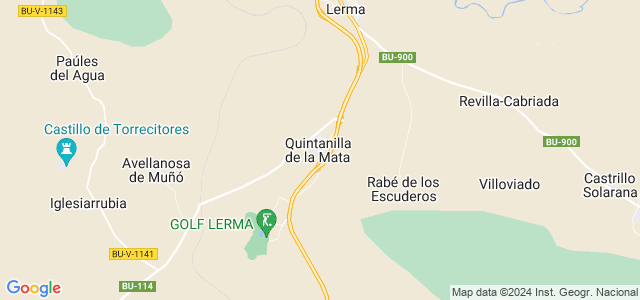Mapa de Quintanilla de la Mata