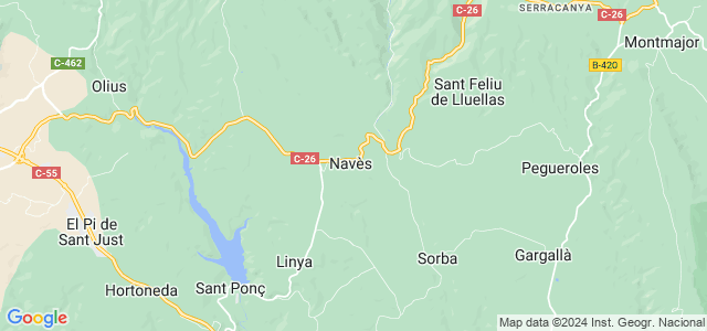Mapa de Navès