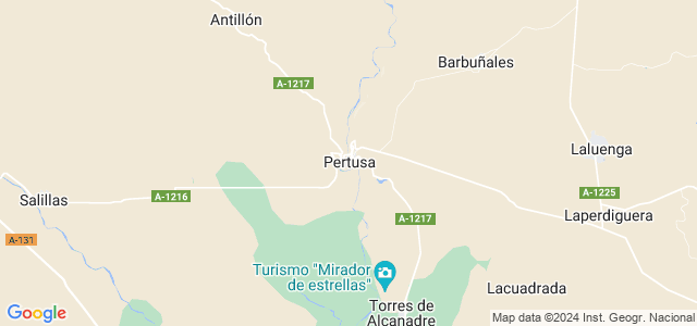 Mapa de Pertusa