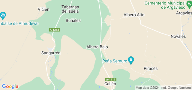 Mapa de Albero Bajo