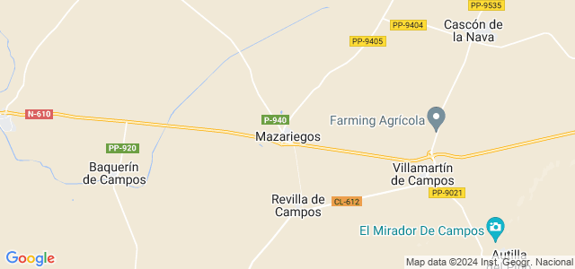 Mapa de Mazariegos