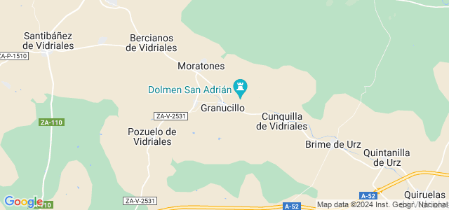 Mapa de Granucillo