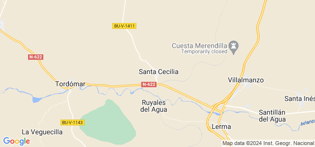 Mapa de Santa Cecilia