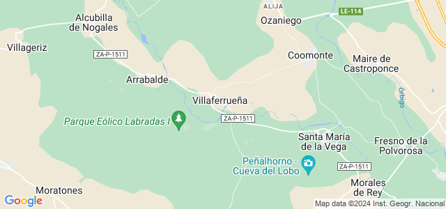 Mapa de Villaferrueña