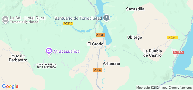 Mapa de Grado