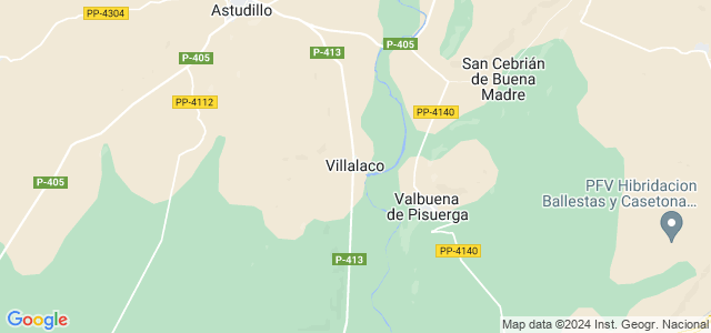 Mapa de Villalaco