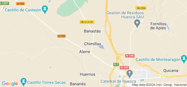 Mapa de Chimillas