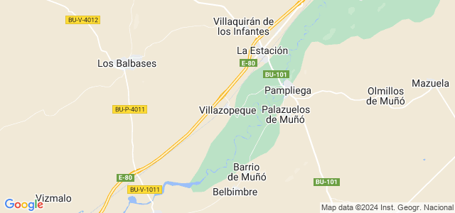 Mapa de Villazopeque