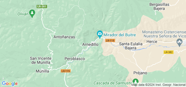 Mapa de Arnedillo