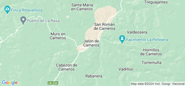 Mapa de Jalón de Cameros