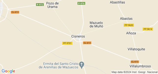 Mapa de Cisneros
