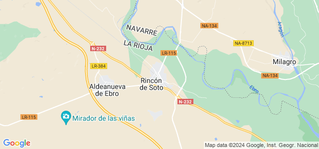 Mapa de Rincón de Soto