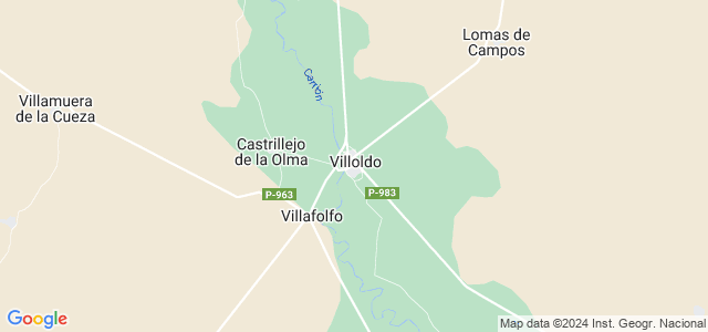 Mapa de Villoldo