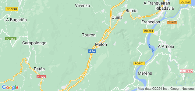 Mapa de Melón