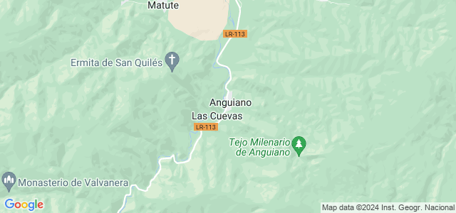 Mapa de Anguiano