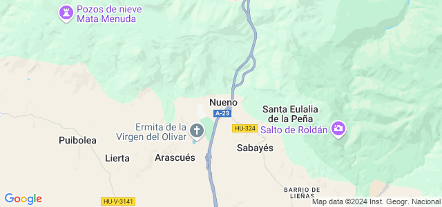 Mapa de Nueno