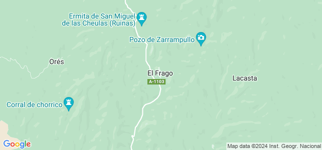 Mapa de Frago