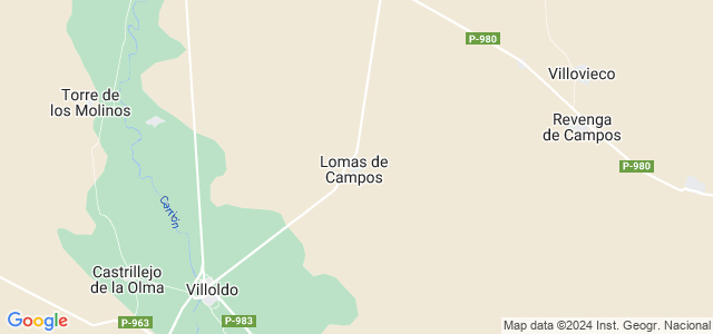 Mapa de Lomas