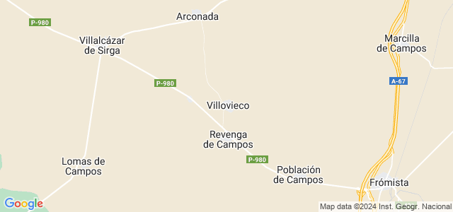 Mapa de Villovieco