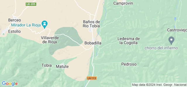 Mapa de Bobadilla
