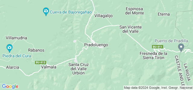 Mapa de Pradoluengo