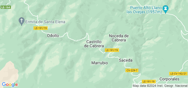 Mapa de Castrillo de Cabrera