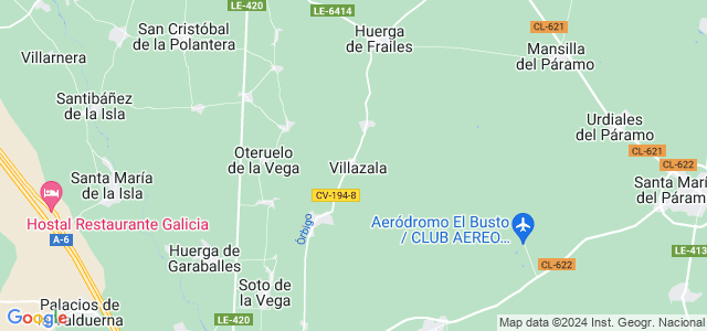 Mapa de Villazala