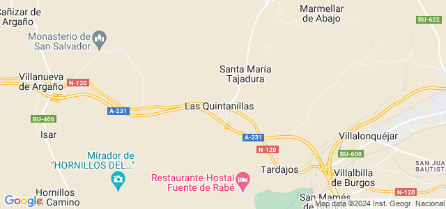 Mapa de Quintanillas