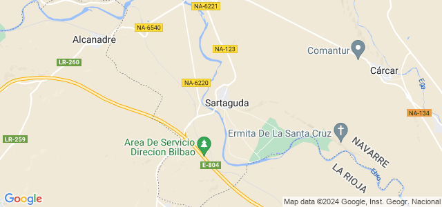 Mapa de Sartaguda