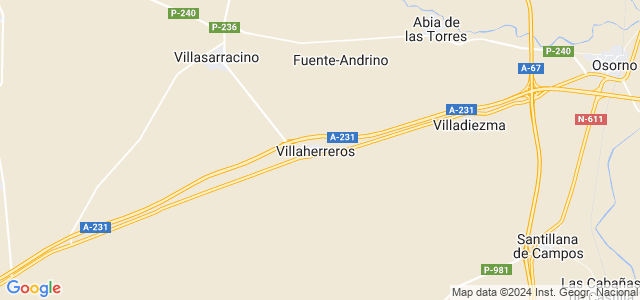Mapa de Villaherreros