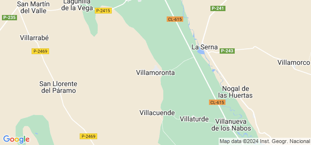 Mapa de Villamoronta