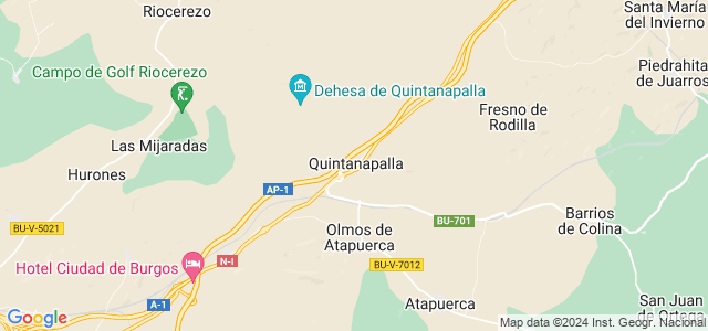 Mapa de Quintanapalla