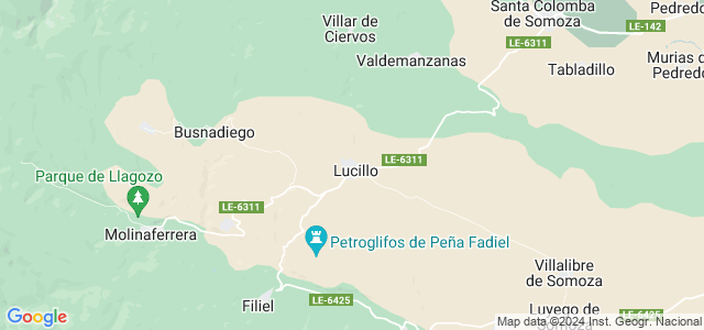 Mapa de Lucillo