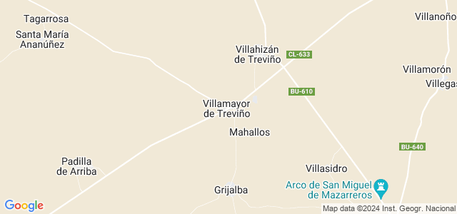Mapa de Villamayor de Treviño