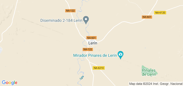 Mapa de Lerín