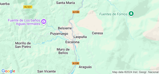 Mapa de Laspuña