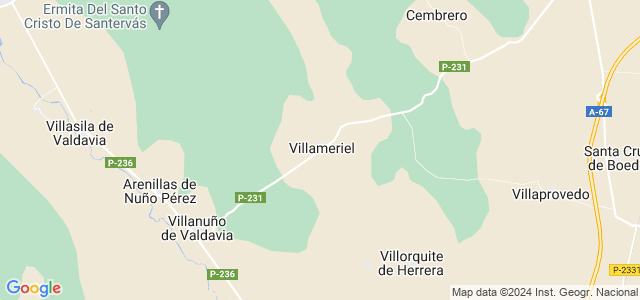 Mapa de Villameriel