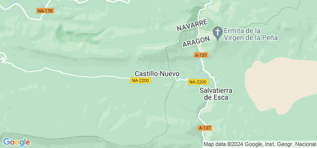 Mapa de Castillonuevo