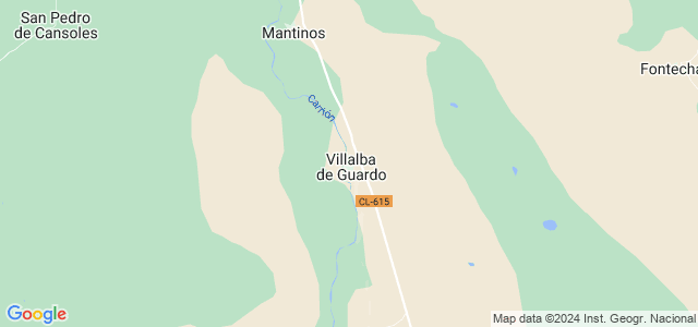 Mapa de Villalba de Guardo