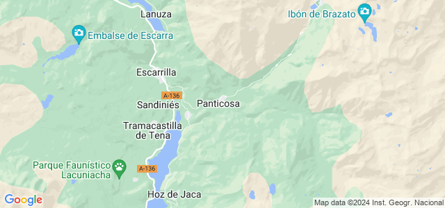 Mapa de Panticosa